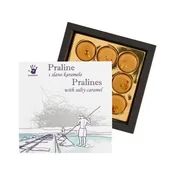 Čokoladne praline s soljo in karamelo, 9 pralin