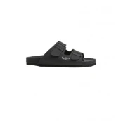 Pepe Jeans za moške. PMS90101 Anatomske sandale Roya Double black (43), Črna, Ravna stran, Ni, Priložnostno