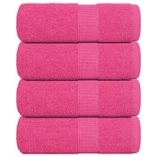 Rucnici za goste FROGN 4 kom. Roze 30x50 cm 360 g/m2