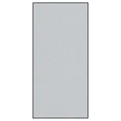 Vidaxl Doormat Siva in črna 120 x 250 cm 100% poliamid