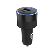 Sandberg Sadberg avtomobilski polnilnik 3in1 130W USB-C PowerDelivery