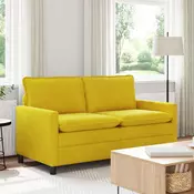 Sofa Žuta 156 x 81 x 87,5 cm Baršun