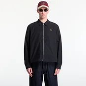 Jopica Fred Perry Poplin Overshirt Black M