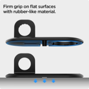 Spigen SPIGEN MAGFIT DUO APPLE MAGSAFE & APPLE WATCH STOJALO ZA POLNILEC BELA