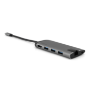 Verbatim prikljucna stanica od USB-C do 3x USB 3.0, USB-C, HDMI 4K, Gigabit Ethernet,SD/microSD