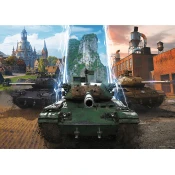 Trefl - Puzzle World of Tanks: Čas za akcijo! - 500 kosov