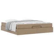 Vidaxl Posteljni okvir z vzmetnico Drugo 2 szt. Ten PVC