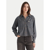 Guess Jeans Jeans srajca W5BH0D D5M8E Modra Relaxed Fit