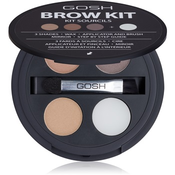 Gosh Brow Kit set za obrvi 001 3 32 g