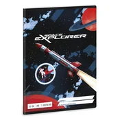 Space Explorer: Črtasti zvezek – 3. razred, A5