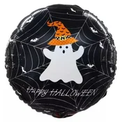 Balon iz folije z motivom duha – 46 cm, pakiran