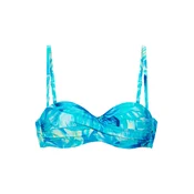 s.Oliver Bikini zgornji del turkizna / svetlo modra / temno modra / rumena