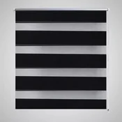 Zebra zavjesa 90,9 x 150 cm Širina tkanine 86,7 cm crna