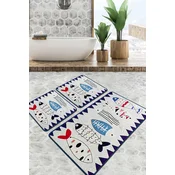 Lessentiel Maison Set 3 prostirke za kupatilo Šareni