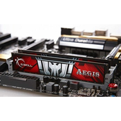 G.Skill 4GB DDR3-1600, 4 GB, 1 x 4 GB, DDR3, 1600 MHz, 240-pin DIMM
