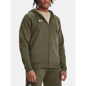 Under Armour UA Rival Fleece FZ Hoodie Jakna 769782 Zelena