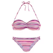 VENICE BEACH Športne bikini svetlo roza