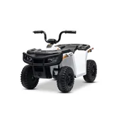 Beneo Licencirani električni štirikolesnik Arctic Cat 12V z zadnjim pogonom, bel, LED luči, litijeva baterija, 2 x 25W motor, originalna licenca