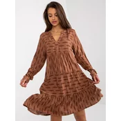 Dress-D73771M30361A4-brown