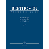 BEETHOVEN:GROSE FUGE OP.133 STUDY SCORE
