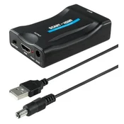 shumee Pretvornik AV Scart v HDMI ISY IHD-9026 črn