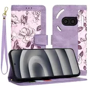 Etui Techsuit FlipCraft za Nothing Phone (2a) - mysterious purple