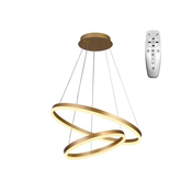 LED prigušiva viseca svetiljka na sajli LED/70W/230V 3000-6500K + daljinski upravljac