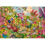 Schmidt - Puzzle Beautiful butterfly garden - 2 000 dijelova