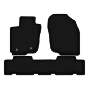 Črne velurne talne obloge BASIC za: Toyota RAV4 III SUV (2006-2013)