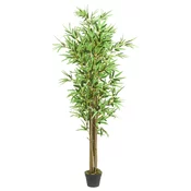 Umjetno stablo bambusa 1288 listova 180 cm zeleno