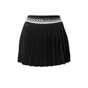 Ženska teniska suknja Lacoste Tennis Pleated Skirts with Built-in Shorts - black