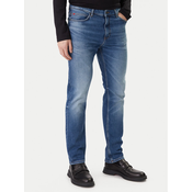 HUGO Jeans hlače 50555181 Modra Regular Fit
