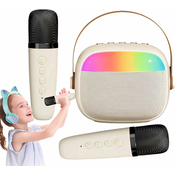 Generic Mini karaoke aparat za otroke in odrasle, prenosni karaoke aparat, bluetooth zvočnik, (21124676)