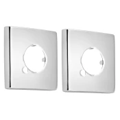 Kvadratna rozeta 60/25 mm, višina 10 mm, krom - Chrome - Sapho - 24 - 60 - 60 - 9 - 14