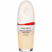 Shiseido Revitalessence Skin Glow Foundation lahki tekoči puder s posvetlitvenim učinkom SPF 30 odtenek Alabaster 30 ml