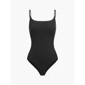 cfab Oblikovanje postave Cami Bodysuit mit String črna