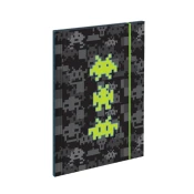 Scool Fascikla Game, A4, Hologram efekat, Crna