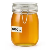 shumee Steklen kozarec s sponko 1000 ml