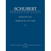 SCHUBERT:SYMPHONY NO.6 IN C STUDY SCORE