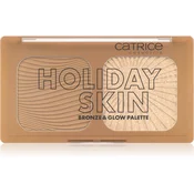 Catrice Holiday Skin posvetlitvena in bronz paleta 5,5 g