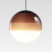MARSET LED viseča svetilka Dipping Light, O 13 cm, rjava - Dnevna soba/jedilnica - Dizajn - Steklo