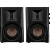 Swan D200 Hi-Fi namizni zvočnik Brown 2 kos