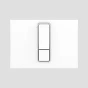 16 750 01 0000: Aktivirna tipka SANIT INEO BRIGHT, bela