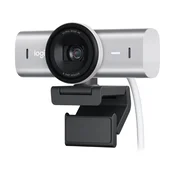 LOGITECH Web kamera MX Brio 4K Ultra HD Pale Grey
