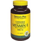 Vitamin E 400 IU - tablete za žvakanje - 90 liz. tabl.