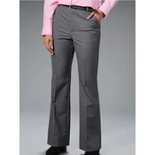 Sinsay - Flare pantalone - svetlo siva
