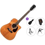 Pasadena PDC-450E All Solid Premium SET Vintage Natural Elektro-akusticna dreadnought