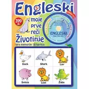 5+: ENGLESKI moje prve reci - životinje + CD igralica