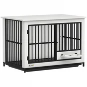 Homestar Pasja kletka 95x60x68,5 cm bela