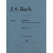 BACH J.S.:SINFONIEN(THREE PART INVENTIONS)